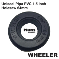 Karet Uniseal Pipa PVC 1.5 Inch Sistem Aquaponik dan Hidroponik WHEELER