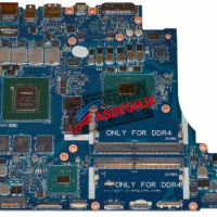 FOR Dell FOR Alienware 17 R4 Laptop Motherboard GTX1070/8G w/ i7-6700HQ 2.6Ghz CPU KPYXX CN-0KPYXX 0KPYXX LA-D751P Fully tested