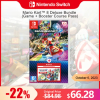 Mario Kart 8 Deluxe Bundle (Game + Booster Course Pass) Nintendo Switch Game Deals 100% Original Physical Game Card for Switch