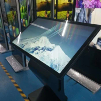 43/49 inch Social Media Photo Booth Touch Screen LED LCD Photo Display Kiosk, LCD Digital Signage, LCD Advertising Display
