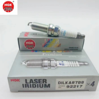 4Pcs Original NGK DILKAR7B8 92217 Brand New Laser Iridium Platinum Spark Plug For Subaru Forester IMPREZA 2017-2020 XV 2.0L FB20