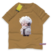 Superzie Kaos Anak 3D Cowok laki-laki 4-13 tahun Motif kakek kacamata DT121 3 Dimensi Print Lengan p