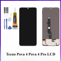 ชุดประกอบจอแสดงผลหน้าจอสัมผัส LCD, สำหรับ Tecno Pova 4 LG7n และ Pova 4 Pro LG8, สำหรับเปลี่ยน