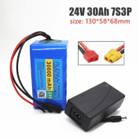 Brand new 24V 30Ah 7S3P 18650 Li-ion 29.4V 30000mAh Electric Bicycle Moped /Electric/Lithium Ion 2A 