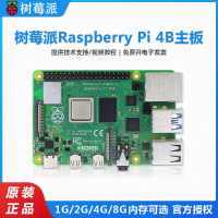 【新店鉅惠】樹莓派4b主板 Raspberry Pi 4B 8GB開發板Python電腦編程入門套件