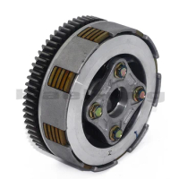 New ATV 70 Teeth Motorcycle Clutch High Performance Motorcycle Engine Clutch Fit For ZongShen Loncin Lifan 250cc Engines 2LH-144