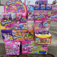 Shopkins Shopping Elf Kotak Misteri — Hadiah Kejutan Tadika, Membeli di Pasar Raya, Anak Patung Come