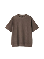 เสื้อยืดผู้ชาย แขนสั้น คอกลม ผ้าวาฟเฟิล UV Protection Quick Dry รุ่น AB1PPA6S