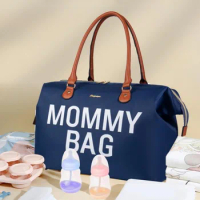 Lequeen Mommy Bag for Hospital Portable Changing Pad Baby Diaper Bag Backpack for Moms Maternity Tote Bag Large Capacity Bags