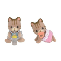 《森林家族》斑紋貓雙胞胎 東喬精品百貨