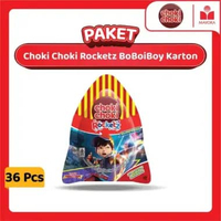 Paket 1 Karton Choki Choki Rocketz BoBoiBoy