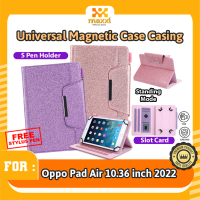 Case For Oppo Pad Air Tab 10.36 Inch 2022 Smart Cover Casing Flip Glitter Book Sarung Pelindung Buku