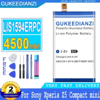 4500mAh GUKEEDIANZI Battery LIS1594ERPC For Sony Xperia Z5 mini Z5 compact E5823 E5803 XA Ultra C6 F3216Xc Xmini