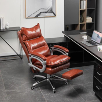 Armchair Chair Office Ergonomic Comfortable High Back Kneeling Computer Chair Work Rolling Silla De Oficina Luxury Furniture