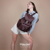 Tas Backpack Ransel Kulit Asli Voila Hayzel
