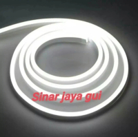 Lampu Neon Flex LED Selang Flexible Sign Strip Flexible WHITE - PUTIH