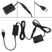 5V 2A USB to NP-FW50 Dummy Battery Eliminator Power Supply Adapter for Sony A7 A7RII A6500 A6400 A6300 A6100 A6000