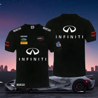 COD 2026 Men's T-Shirt INFINITI Motorsport Jersey Men's Collared Shirt Men's Collared Polyester Fibe