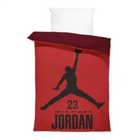 Inner Duvet dan Duvet Cover (set) Ukuran 120x160 Red Jordan