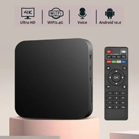 MXQ-PRO 4K New Smart TV Box HD Android 10.0 Smart TV Box 2.4/5G Dual-WIFI 3D Video Media Player Home Theater TV Set-top Box