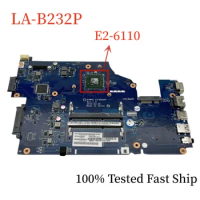 LA-B232P For Acer Aspire E5-521 Laptop Motherboard NBMLF11002 With E2-6110 CPU DDR3 Mainboard 100% Tested Fast Ship