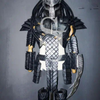 alien predator costume Jagged Warrior Armor Cosplay halloween Bar Halloween party Costume