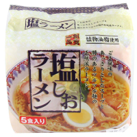 【日本 創意一品】鹽味拉麵89gx5P