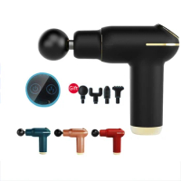 Massage Gun Hot Compress Tissue Muscle Massager for Body Back Deep Tissue Percussion Relaxation Pain Relief Fascial Gun