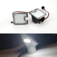 10Sets 12V LED Under Side Puddle Mirror Light For Ford Focus 3 Kuga 2 S-Max WA6 2 Mondeo 4 5 Grand C-max 2 Escape Courtesy lamp