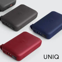 【UNIQ】10000mAH 無線快充帶支架螢幕行動電源(3色)