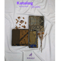 Kain batik Katun Premium Lawasan Indigo Katalog BJ201-M15