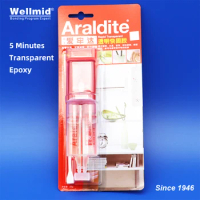 Araldite Rapid Syringe 5 Minute Fast Setting 2 Part Epoxy Glasses Professional Grade Strength for Multipurpose Use DIY ab Glue