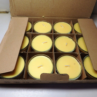西藏植物酥油(可食用級)小茶杯(8小時)1盒12個(黃色)