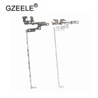GZEELE laptop accessories New Laptop Lcd Hinges For HP TPN-I131 TPN-I130 Series Screen Hinges Left &amp; Right Support Bracket 14.0