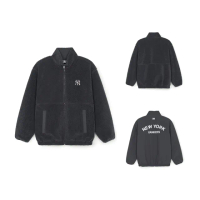 【MLB】FLEECE 雙面穿 翻領外套 羊羔絨外套 Varsity系列 紐約洋基隊(3AFDV0346-50CGS)