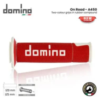 Handgrip Domino Italy A450 Original Universal Merah Putih