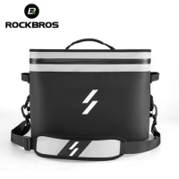 ROCKBROS Large Waterproof Cooler Bag Large Picnic Box Vehicle Insulated Cool Bags Ice Pack Fresh Car Bag