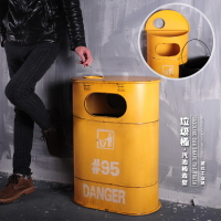 垃圾桶工業風分類油桶主題美式創意商用個性大號客廳消防栓時尚