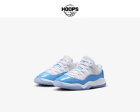 Sepatu Basket Anak Nike Jordan 11 Retro Low Preschool University Blue FV5116-100 13C