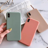 Candy Color Silicon Case For Samsung Galaxy S10 S8 S9 S21 S20 Plus S7 Edge Back Cover For Samsung Note 20 Ultra 10 9 Phone Coque