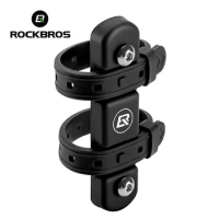 ROCKBROS Bicycle Bottle Cage Mount Adaptor Silicone Gel Universal Kettle Holder Adapter Easy Installation Cycling Equipment