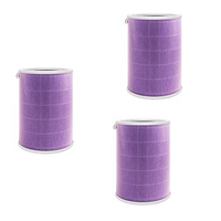 3X Air Filter Cartridge Filter Elements For Xiaomi Mi Air Purifier 1/2/Pro/2S 1PC(Not Include Activated Carbon Filter)