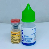 Vaksin ND lasota Dosis 50 Ekor Plus Larutan Vaksin tetes Mulut Anti Tetelo Pada Unggas