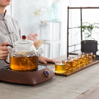 晟窯全自動玻璃蒸茶壺普洱煮茶器家用花茶耐熱高溫燒水自動電陶爐