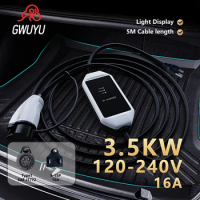 GWUYU Cheap China Wholesale Mobile Ev Charger With App Mini Portable Charger Slim Fast Charging Powerbank
