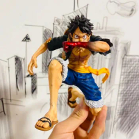 15cm One Piece Figure Luffy Blow Gear 2 Vs Kaidou Figurine Collect Model Doll Monkey D Luffy Four Emperors Statue Zoro Sanji