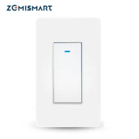 Zemismart Tuya WiFi 2 Way Smart Switch Neutral Required Smart Light Switch Alexa Google Home Control No Need Hub
