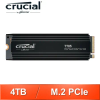 Micron 美光 Crucial T705 4TB PCIe 5.0 NVMe SSD《附散熱片》