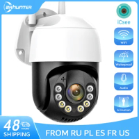 8MP 4K PTZ IP Camera Outdoor WIFI Security Camera AI Human Detect 2MP 3MP 5MP Night Vision ICsee Videcam CCTV Video Surveillance