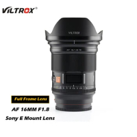 VILTROX 16mm F1.8 Lens Full Frame Large Aperture Ultra Wide Angle Auto Focus Lens With Screen For Sony E Sony Mount Camera Lens
